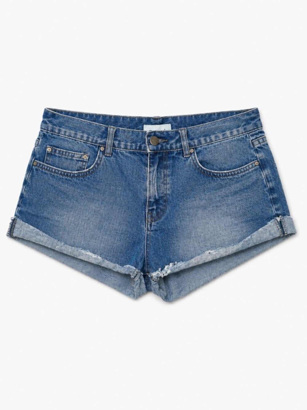 Billabong Daisy Duke Shorts, Medium Blue, Size 27